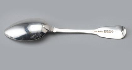 Scottish Provincial Silver Dessert Spoons (Set of 6) - William Ferguson, Elgin